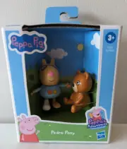 Peppa Pig Figure Pedro Pony & Teddy Bear Figure Toy Peppa’s Adventures NEW