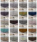 Ambesonne Abstract Illusion Bedskirt Elastic Wrap Around Skirt Gathered Design