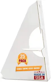 , Single Wing Self Stick Easel Back Stand, Archival Acid-Free, Display Signs Pic
