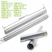 49mm Chrome 25-1/2" Fork Tubes for Harley Dyna Super Glide FXD Street Bob FXDB