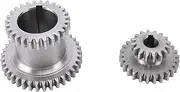 Metal Gear Kit, Speed High Low Gear with T37xT27 Fixed and T26xT16 Sliding Gear Replacement for 0618 7x12 7x14 Mini Lathe Mini Mill