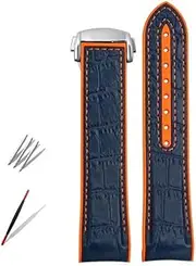 [BKUANE] Rubber Silicone Watch Bands For Omega Seamaster 300 speedmaster Strap Watchband Moon Watch Strap 20mm 22mm