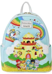 Loungefly Rainbow Brite Castle Group Mini Backpack