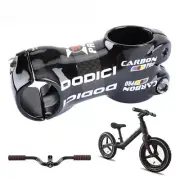 25.4*28.6mm MTB Road Kid's Bicycle Half-clad Carbon Fiber Stem 50/60/70/80mm
