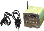 Digital FM Radio - Radios Portable FM | Battery-Operated Radios, Rechargeable MP3 Player with LCD Screen for Outdoor