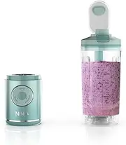 Ninja Blast Max, Portable Blender + Twist & Go, Personal Smoothie, Blend, Ice Crush, 3 Programs, Cordless, 22oz removable Vessel, Dishwasher Safe, Leakproof, Sea Glass, BC251MT