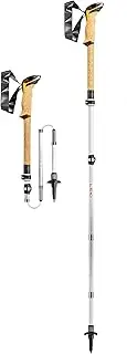 LEKI Cressida FX Carbon AS Collapsible Lightweight Walking Poles for Trekking & Hiking