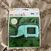 NEW Munchkin The Baby Toon Silicone Teether Spoon Elephant - Mint