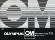 Olympus OM Electronic Flash T32 Instruction Manual Original (Japanese)