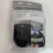 TERK Compact TV Audiovox Video to TV Converter Mini RF Modulator New in Package