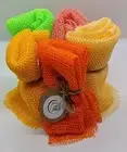 Exfoliating African bath net sponge sapo loofah stretches to 70FREE SHIPPING)