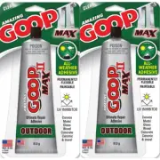 NEW 2x Amazing GOOP II MAX All Weather Adhesive Glue Contact 81g Pack