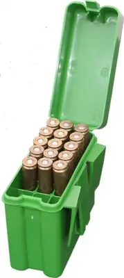 MTM Rifle Ammo Boxes - 20 Round Belt Clip Carrier 223 Rem RS-20-10