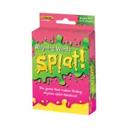 Teacher Created Resources Rhyming Words Splat Flash Cards Game Set Kids 5y+