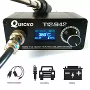 OLED Digital Display Kit T12-942 Soldering Station + 907 Handle + K Iron Tip