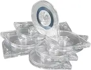 minkissy Nail Art Wire Extraction Boxes 10pcs Manicure Wire Taking Device Sticker Holders Set