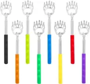 Ohuhu 8 Pack Back Scratcher: Extendable Telescopic Bear Claw Scratchers Back Itc