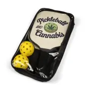 Pickleball and Cannabis Paddle and Ball SetPickleball Kit