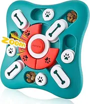 Dog Puzzle Toys, Treat Dispensing Dog Enrichment for IQ Training and Brain Stimulation, Interactive Mentally Stimulating Toys