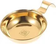 GRADENEVE 304 Stainless Steel Chopstick Holder Sauce Plate Compact Condiment Tray for Dining