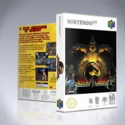 Nintendo 64 Case - NO GAME - Mortal Kombat 4