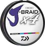 Daiwa J-Braid X4 Multi-Colour 300m 50lb