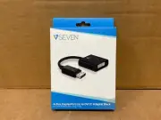 V7 DisplayPort 1.2 to DVI Adapter CBLDPDVIAA-1E ✅❤️️✅❤️️ Brand New! ✅❤️️✅❤️️
