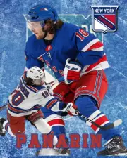 New York Rangers Lithograph print of Artemi Panarin 2020