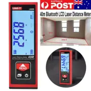 UNI-T 40m Bluetooth LCD Digital Laser Distance Meter Tool Range Finder Measurer