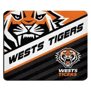 NRL Mouse Mat - West Tigers - Mouse Pad - 22cm x 19cm