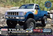RC4WD Z-RTR0069 Blue Trail Finder 2 RTR w/1982 Toyota Pickup Hard Body Set