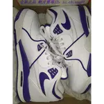 正版 NIKE AIR FLIGHT 89 WHITE COURT PURPLE 白紫 籃球鞋 CN0050-101