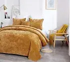 Tache Velvet Dreams Luxurious Velveteen Velour Super Soft Plush Warm Cozy Ele...