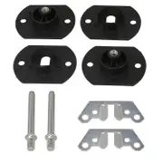 For 2pcs Sectional Sofa Interlocking Sofa Connector Bracket Part Pin Style WS4689