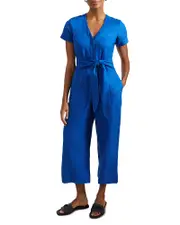 Hobbs London Aliya Linen Jumpsuit