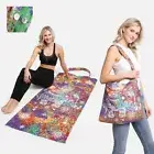 ComfyLuxe Elephant Pattern 2-IN-1 Beach Towel & Tote Bag