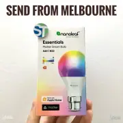 NEW Nanoleaf Essentials Smart LED Bulb A60 - Globe B22 - 9W RGB and White