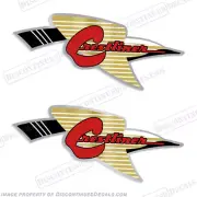 Fits Crestliner Bird Boat Decals (Set of 2) - 4-1/4" x 12"