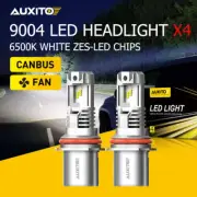 CANBUS Error Free AUXITO 9004 LED Headlight High Beam 6500K Bright White Combo 4 (for: Mazda)