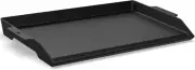 Cast Iron Griddle for Gas Grill, 23" x 16" Large Matte Porcelain Enamel Griddle