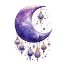 And Eid Mubarak Wall Stickers Eid Mubarak Ramadan Decoration Stars Moon