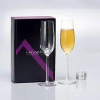 在飛比找momo購物網優惠-【WUZ 屋子】泰國LUCARIS 上海無鉛水晶香檳酒杯(2