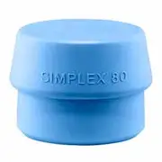 HALDER 1pk 80mm Insert Mallet TPE Soft Tips - Blue 3201.08