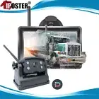 Digital Wireless 5" Monitor IR Magnetic Backup Camera For Caravan Truck Reverse