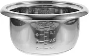 Mikinona Rice Cooker Liner Removable Container Rice Maker Inner Pot Stainless Steel Wok Nonstick Cookware Kitchen Accessory