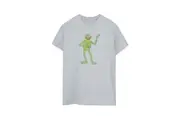 The Muppets Mens Classic Kermit Heather T-Shirt (Heather Grey) - UTBI1348