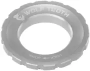 Wolf Tooth CenterLock Rotor Lockring - Silver - New