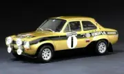 IXO 1/18 FORD ESCORT MK1 RS1600 #1 OLD GOLD WINNER WELSH RALLY 1972 ROGER CLARK