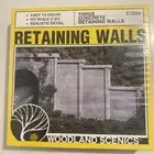 Woodland Scenics HO Scale Retaining Wall Concrete Kit C1258 Factory Sealed