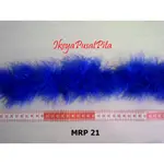 MARABOU FUR 深藍色 MRP 21 裝飾羽毛店工藝 IKEYA 絲帶中心
